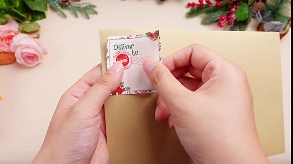 90 Pcs Christmas Official Letter and Certificate from Santa 15 North Pole Writing 15 Nice List Certificate 15 Envelopes 45 Envelope Sticker from Santa for Kids (Romantic Style)(Romantic Style)