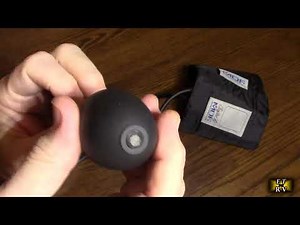 MDF Instruments, Large Gauge Sphygmomanometer -Shock Guard, Adult Sized Cuff, Lifetime Calibration