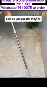 119 reactions · 21 shares | Magic Silicone Broom/Mop Price: $80...