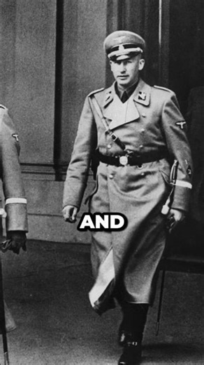 The Most Dangerous Man in Nazi Germany: Reinhard Heydrich 💀 #shorts