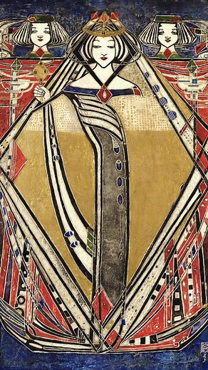 Margaret Macdonald Mackintosh https://palianshow.wordpress.com/2024/11/05/margaret-macdonald-mackintosh/ #MargaretMacdonaldMackintosh (5 Nov 1864 – 7 Jan 1933) was an English-born artist who worked in Scotland, and whose design work became one of the defining features of the Glasgow Style during the 1890s - 1900s. #scottishart #scottishartist #scottish #artdeco #artherstory #artbywomen #womensart #palianshow #scottishwomenartists | Art by Women - Women in Arts