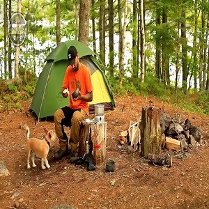 4.6K views · 280 reactions | Solo Tent Camping Next To Wilderness Lake | Camping Aliza OnAir | Facebook