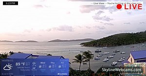 【LIVE】 Live Cam Panorama of Cruz Bay | SkylineWebcams