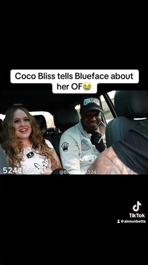 Coco Bliss tells Blueface about her OF😭 #blueface #twitch #cocobliss #clips #explorepage