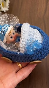 The baby shower favor everyone begged me for—my amigurumi carriage pattern broke the internet! This tiny crochet baby carriage pattern blew up overnight! See why crafters can’t stop making it. Get the pattern and start today! #crochetpattern, #babyshowerfavor, #amigurumicrochet, #handmadebabydecor, #diybabygift | Grandma's Recipes