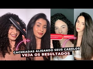 CACHEADAS ALISANDO SEUS CABELOS, ANTES E DEPOIS | VEJA OS RESULTADOS 📌 | *CACHEADOS X LISOS*