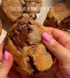 Toasted milk powder cookies 🍪 | TrendStorm