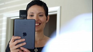 IK Multimedia iRig Mic Field stereo condenser microphone for iPhone and iPad - IP-IRIG-FIELD-IN - Black