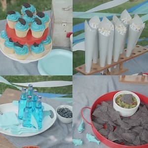 37K views · 124 reactions | Bring DIY to the deep seas with our Shark Week party ideas. 麗  #SharkWeek continues through July 18 on Discovery and streaming on discovery+!  | HGTV | Facebook