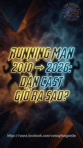 81K views · 926 reactions | RUNNING MAN 2010 → 2026: DÀN CAST GIỜ RA SAO? #NgayAyBâyGiờ #PhimKinhDien #ThenAndNow #NgàyXưaBâyGiờ #MovieTransformation #Xuhuong #shorts #FYP #viral #ShortsVN #comaythoigian9x #timemachine9x #running | Time Machine | Facebook