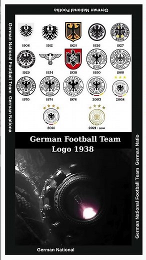 Germany National Team Logo Evolution🦅