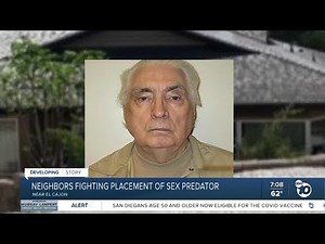 El Cajon residents fighting placement of sex predator