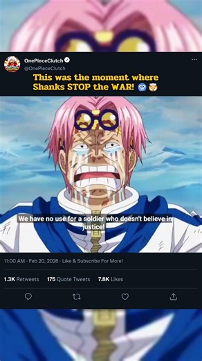 Shanks Saves Coby & ENDS the Marineford War in Seconds!🔥#onepiece #luffy