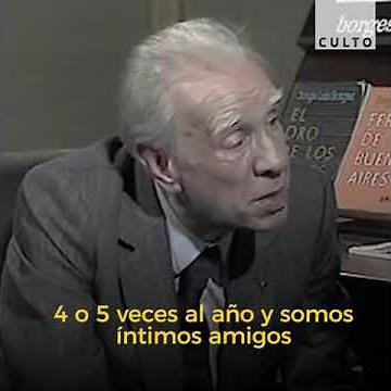 ¿Cuál es la diferencia entre el amor y la amistad? Jorge Luis Borges lo explica de manera magistral
