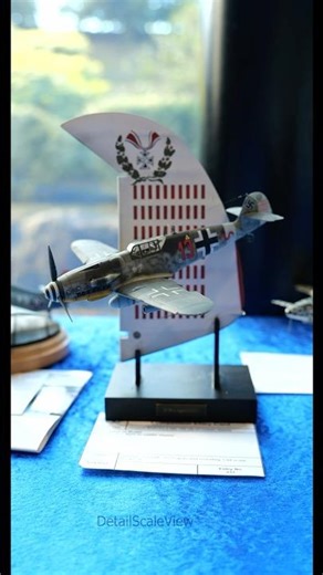 One great idea to display your aircraft #scalemodel #modelaircraft #detailscaleview #ww2 #modelbuild