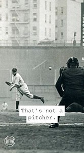 Wait... is that Babe Ruth PITCHING? Yes. On the last day of the 1933 season, a 38-year-old Ruth returned to the mound for one final complete game victory. He gave up 12 hits, walked 3, but still got the win (and hit a HR to help himself out). #Yankees #BaseballHistory | Old Ball Game Studios
