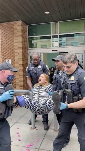 Wendy Fernandez Whole Foods Forced Monkey Labor Protest #shorts