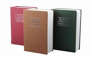 [Hot Item] Manufacturer High Quality Similar Dictionary Built-in Metal Secret Book Safe with Lock Box
