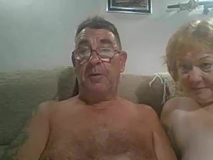 Older man cums on wife