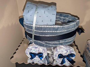 Baby Carriage Stroller Diaper Cake: Shower Gift, Pampers, Bib, Deluxe Cake - Etsy Canada