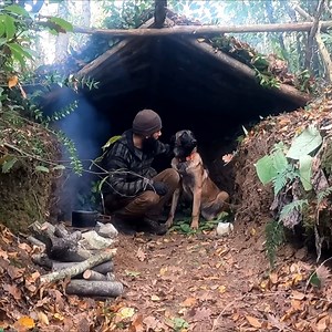 I build shelter using bushcraft skills and enjoy nature #bushcraftcamp #camping #campinglife #dog #film #nature #movies #documentary #adventure #outdoor #wilderness #wild #cook #cooking #naturesounds #enjoy #primitive #enjoy | Wargeh Bushcraft