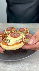 Delicious, homemade and easy-to-make mini pizzas. | Watch Recipes