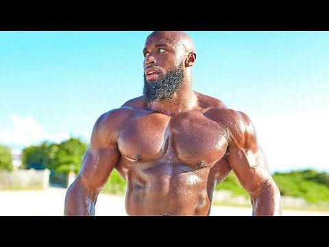 Hairy Black Bodybuilder Daily Flexing And Workout
