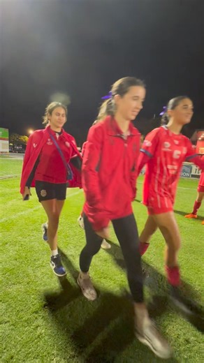 23K views · 210 reactions | Our NPL Women were escorted by a significant Woman in their lives as they entered the pitch tonight, during Female Football Week ⚪️ | Olympic FC | Facebook