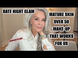 A GLAM LOOK FOR MATURE WOMEN | LOOK FABULOUS OVER 50 #glamandtheagingwoman
