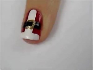 Santa and Elf Suit Nail Art Let make cute belly shape nails >.< - 1:25 - Source: cutepolish Youtube channel #korea #beauty #fashion #santa #nail #nailart | Koreacast | Facebook