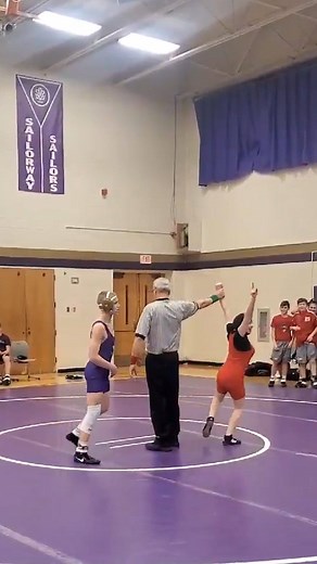 When a middle school wrestler let his opponent have this moment, it showed everyone the true definition of sportsmanship. 💪 | Humankind