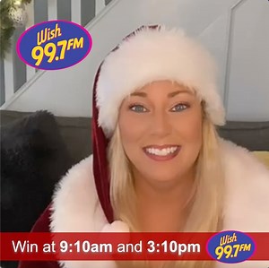We can help your holiday shopping with $1,000! 🎄🎁 The WISH 99.7 $1,000 Workday is your chance to win the cash at 9:10a & 3:10p while you work! Details: ➡️ bit.ly/WISH1kworkday | WISH 99.7