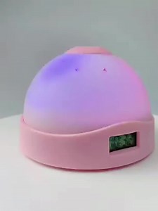 7 Color Changing Led Digital Projector Alarm Clock With Time Display Easy to Set Multi-color Night Light