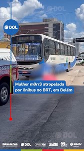 Uma tragédia ocorreu na tarde de hoje em Belém, quando uma senhora de 74 anos, ainda não identificada, foi atropelada por um ônibus do BRT na avenida Almirante Barroso. Segundo informações da Polícia Militar, a vítima estava saindo de uma clínica de fisioterapia localizada na mesma avenida e tentou atravessar a pista, sendo surpreendida pelo veículo em movimento. O condutor do ônibus tentou frear para evitar o acidente, porém não conseguiu impedir o choque fatal. A idosa não resistiu aos ferimen
