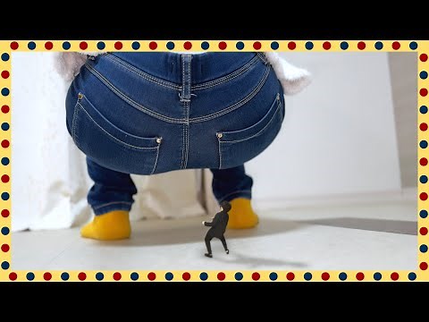 Buttcrush Catastrophe! | GIANTESS FAMILY
