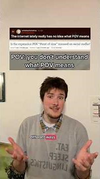 What does POV actually mean?