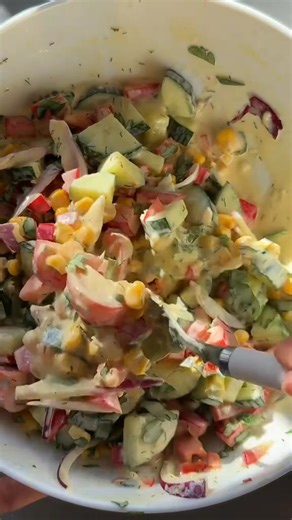 Curly fries salad @leila - essen & lifestyle | Anna Antonje