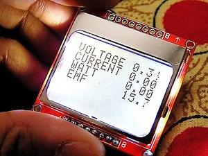 Voltmeter using Arduino Mini Pro & Nokia 5110 LCD #45