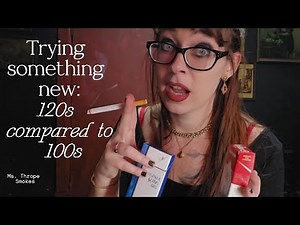 Trying something new: 120's compared to 100's