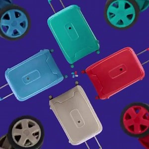 “MONCEY from Delsey Paris - Ultra-secure, colourful and... hypnotic!.” #DelseyParis #MonceyCollection #travelluggage #Jashanmal #Bahrain | Jashanmal Bahrain