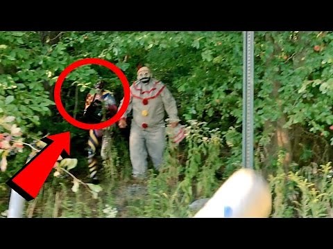 Top 10 SCARIEST Clown Sightings Caught on Video (Scary Clown Videos)