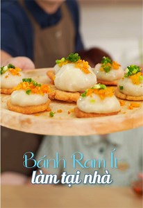 Cách làm bánh ram ít (ram ít nhân tôm thịt) — hướng dẫn đơn giản