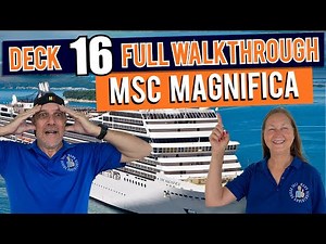 MSC Magnifica Public Deck 16 | Tall Man's Cruise Adventures
