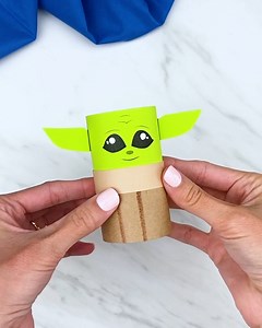 18K views · 26 reactions | 冀 TP Roll Baby Yoda Craft ✂️ Get the template on the blog | Simple Everyday Mom | Facebook