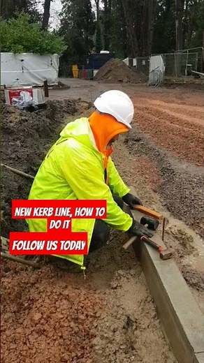 NEW KERB LINE, ROAD FORMATION AND HOW TO DO IT