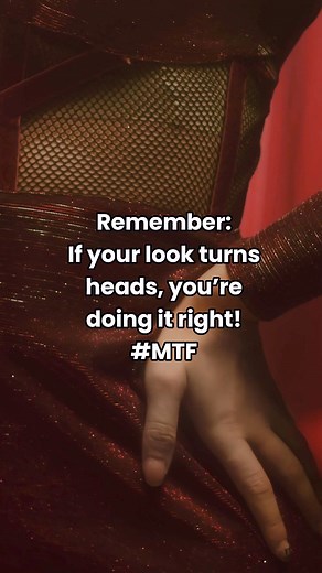 When you’ve got that head-turning magic ✨ #mtf #mtftransgender #transgenderwoman #trans #maletofemale | Lucille Sorella's Femme Secrets