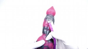 Watch 2.6" Diameter Large Dog Knot Dildo on Amazon Live
