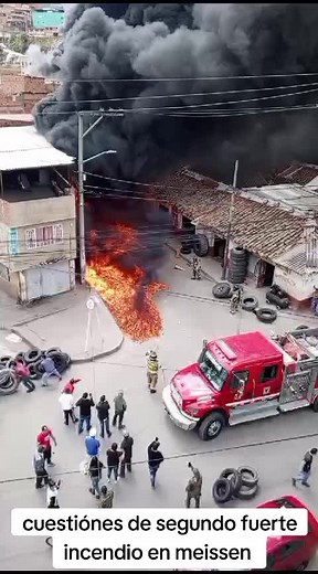 Incendio Fuerte en Meissen