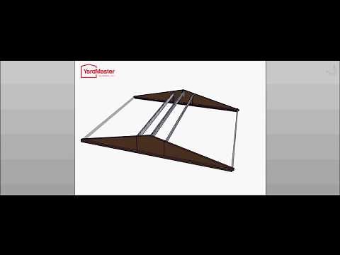 YardMaster Shiplap 10x8 TBSL Metal Shed - How to Assemble