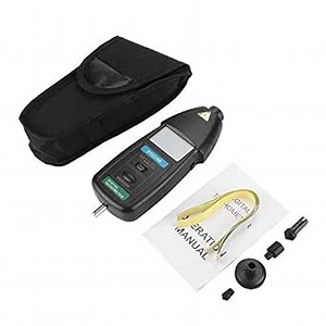 Tach, LCD Tachometer, DT2236B Professional Digital Photo Handheld LCD Contact, Photo/Contact Tachometer Handheld LCD Digital Tach Meter Tester
